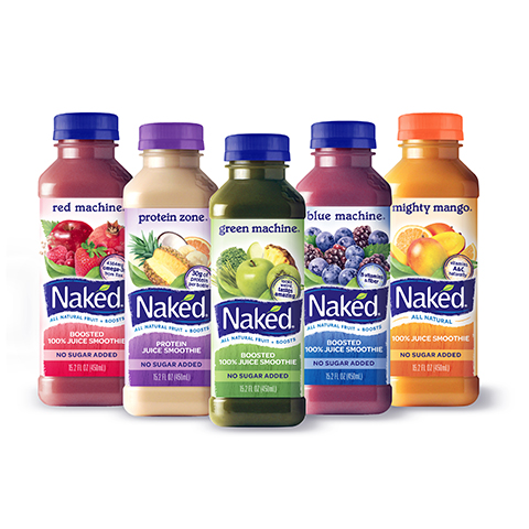 Naked fruit juice